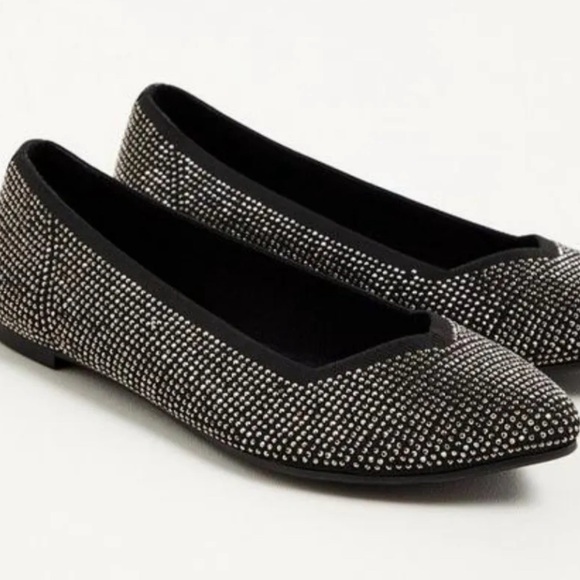 Torrid Rhinestone Ballet Flats 7WW - Picture 11 of 11
